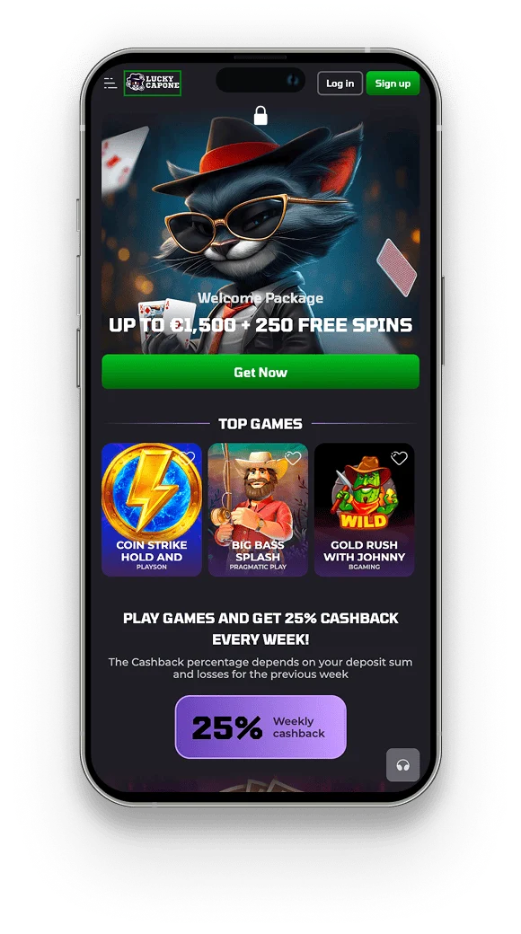 luckycapone app